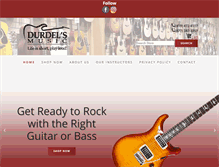 Tablet Screenshot of durdels.com